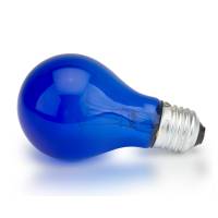 Лампа накаливания синяя А55 к рефлектору ясное солнышко